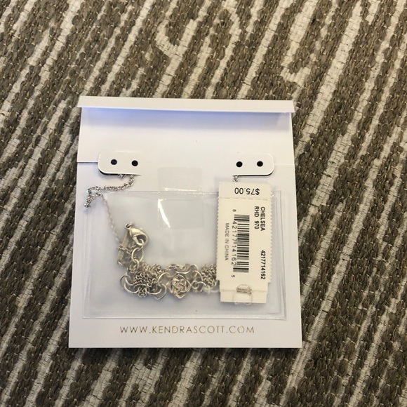 BRAND NEW Kendra Scott Chelsea RHD Necklace - Picture 2 of 3